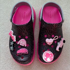 Crocs x Barbie the Movie Mega Crush Clogs